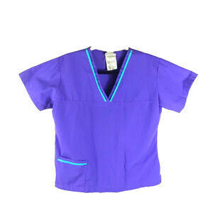 Vintage Urban Scrubs Women's Purple Blue Size Medium